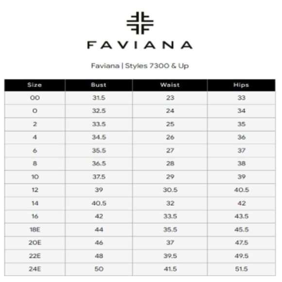 NWT Faviana S10440 Prom Dress Blue Size 10 - Picture 6 of 7